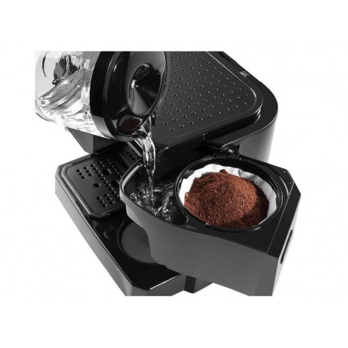 DELONGHI Cafetera combinada BCO411 para espresso y café de filtro