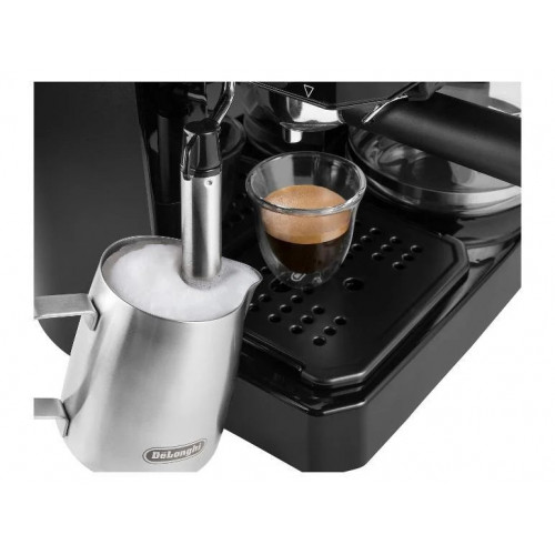 DELONGHI Cafetera combinada BCO411 para espresso y café de filtro