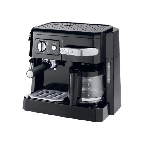 DELONGHI Cafetera combinada BCO411 para espresso y café de filtro