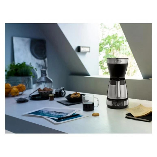 DELONGHI Cafetera de filtro «ICM16731», 1200W