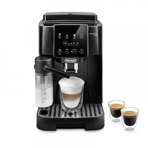 DeLonghi Magnifica Start Cafetera Superautomática con Depósito de Leche 15 Bares Negra