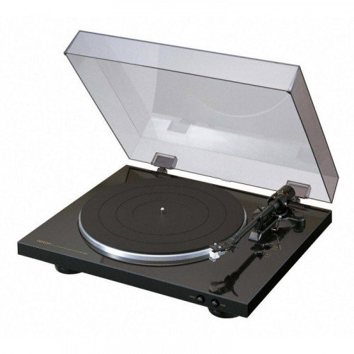 Denon DP-300F Tocadiscos Totalmente Automático Negro