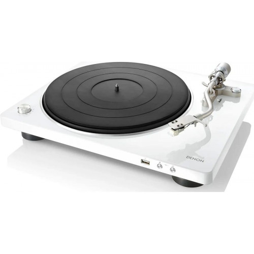 Denon DP-450USB Tocadiscos Blanco