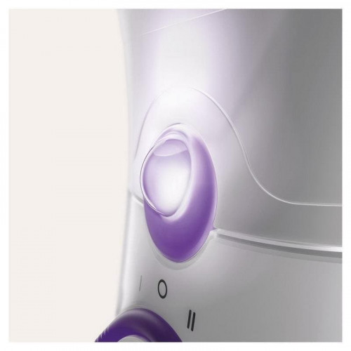 Depiladora Braun Silk-épil 5 505 Power MicroGrip dos velocidades púrpura blanco