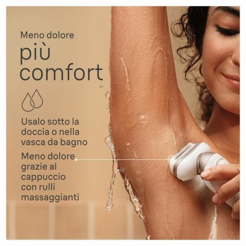 Depiladora Braun Silk-épil 9 Flex 9-360 3D 40 pinzas MicroGrip recargable húmedo y seco