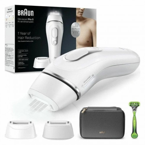 Depiladora Braun Silk-expert Pro PL5145 IPL 10 intensidades Sensor piel