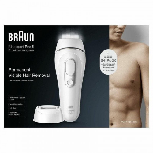 Depiladora Braun Silk-expert Pro PL5145 IPL 10 intensidades Sensor piel