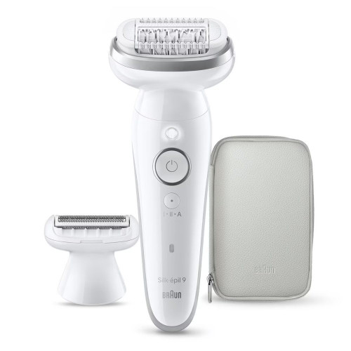 Depiladora eléctrica Braun 9-030 Silk·épil 9 Plata