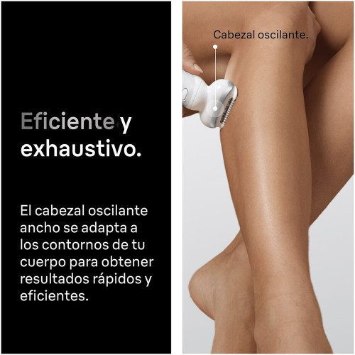 Depiladora eléctrica Braun 9-030 Silk·épil 9 Plata