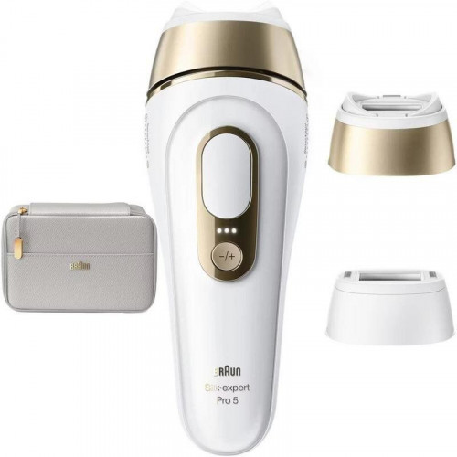 Depiladora Luz Pulsada IPL Braun Silk-expert Pro PL5210 10 Niveles 2 Cabezales