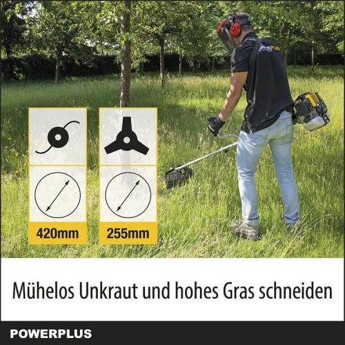 Desbrozadora 52cc Powerplus