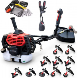 desbrozadora de gasolina Synergy 10 en 1 65 cc 4,9 hp