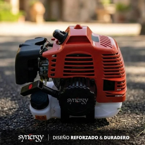 Desbrozadora gasolina 32,5cc 1,5cv motor 2t con discos