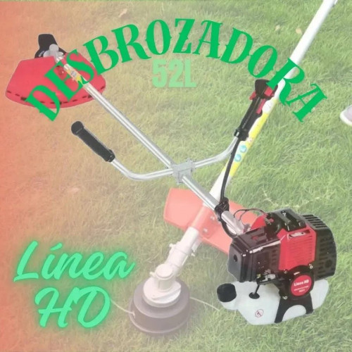Desbrozadora Gasolina Lhd 52cc 3cv con 2 Discos