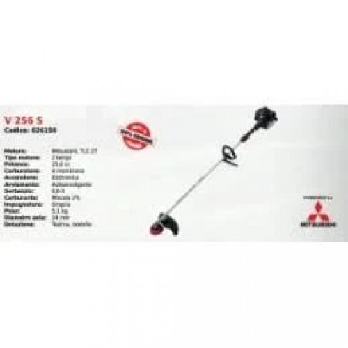 Desbrozadora monomanillar V 256 S KAAZ con motor MITSUBISHI