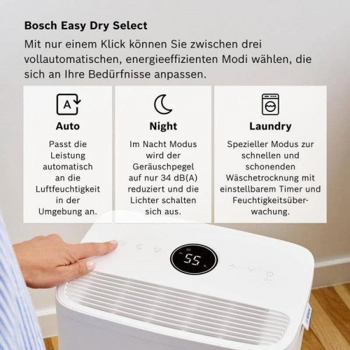 Deshumidificador Bosch Dry 1000