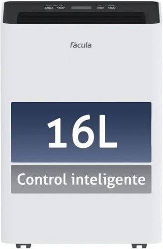 Deshumidificador con control humedad 16l FACULA