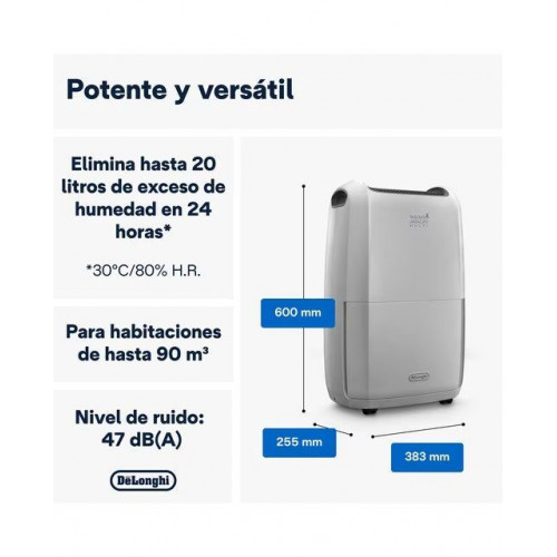 Deshumidificador De'Longhi Tasciugo AriaDry DDSX220 20 l/24 h