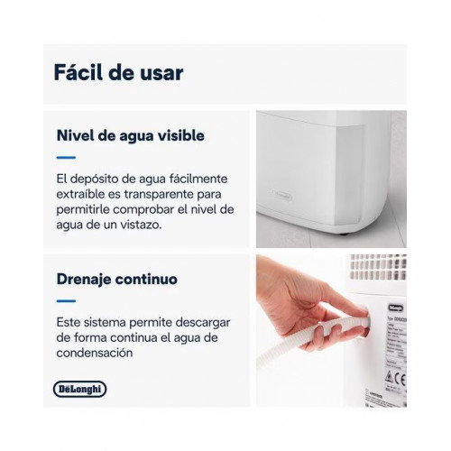Deshumidificador De'Longhi Tasciugo AriaDry DDSX220 20 l/24 h