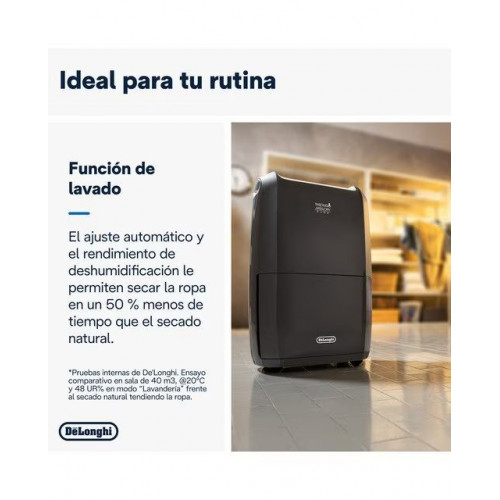 Deshumidificador De'Longhi Tasciugo AriaDry DDSX220WFA 21 l/24 h Gris