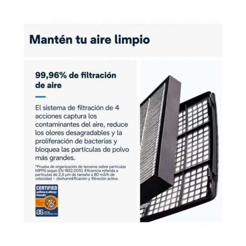 Deshumidificador De'Longhi Tasciugo AriaDry DDSX220WFA 21 l/24 h Gris