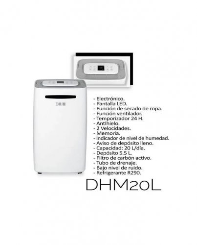 Deshumidificador DHM20L HJM