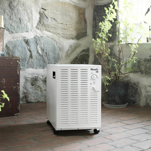 Deshumidificador profesional eléctrico Woods Sw38fw Blanco