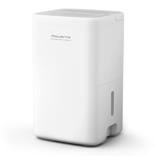 Deshumidificador Rowenta Extreme Dry Compact elimina hasta 14 litros de humedad al día, Cobertura 40 m2, 40db, DH525 Blanco