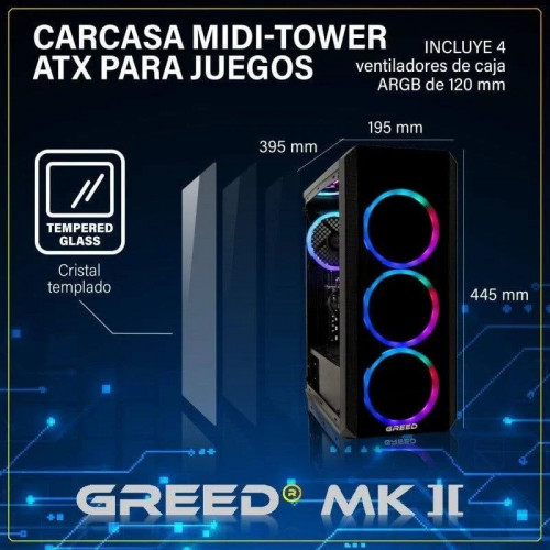 Desktop / Pc Gaming Greed Mk2 Lite – Amd Ryzen 5 4600g