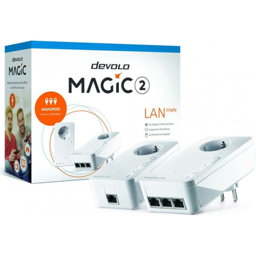 devolo Magic 2 LAN triple Starter Kit