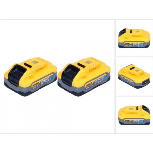 DeWalt DCBP518H2-XJ Powerstack Akku-Set