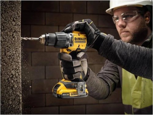 DeWalt DCD799D2T Taladro percutor sin escobillas XR 18V 13mm 74Nm co
