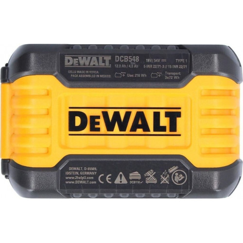 DeWalt XR FLEXVOLT 2x - 18/54V 12Ah ( DCB548Y2 )