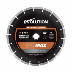 Disco diamantado EVOMAX | 260 mm ultrafino, específico para cortadoras de hormigón inalámbricas