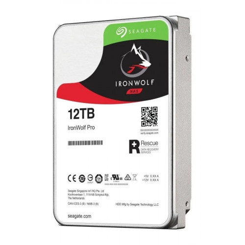 Disco Duro 12TB Seagate IronWolf NAS