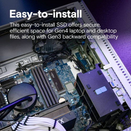 Disco Duro Crucial 2TB SSD M.2 7100 MB/s P310 NVMe PCIe Gen 4.0 + Encriptación