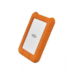 Disco duro externo portátil LaCie Rugged 2TB USB-C naranja Naranja