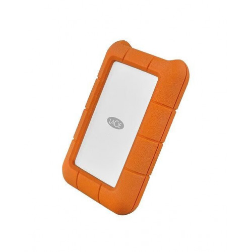 Disco duro externo portátil LaCie Rugged 4TB USB-C naranja Naranja