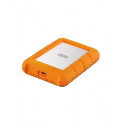 Disco duro externo portátil LaCie Rugged 5TB USB-C naranja Naranja