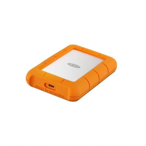 Disco duro externo portátil LaCie Rugged 5TB USB-C naranja Naranja