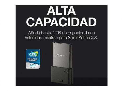 Disco duro externo SSD 2 TB - Seagate STJR2000400, Para Xbox Series X/ S, SSD, Metal/ Plástico, Negro