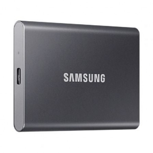 Disco Duro Samsung T7 Disco Duro SSD Externo PCIe NVMe USB 3.2 2TB Gris