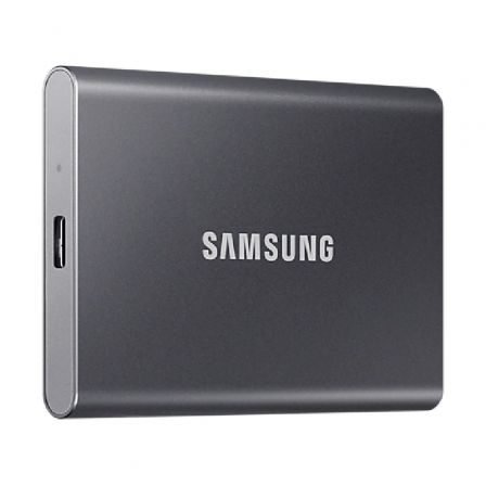 Disco Duro Samsung T7 SSD Externo PCIe NVMe USB 3.2 1TB Gris