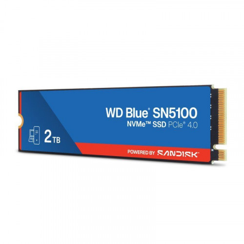 Disco Duro SanDisk 2TB M.2 NVMe 7100 MB/s WD Blue SN5100 Encriptado
