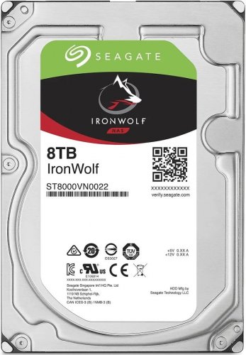 Disco Duro Seagate Ironwolf 8TB Sata 256MB