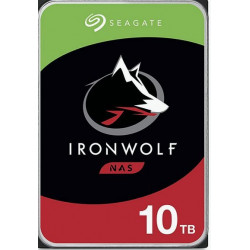 Disco Duro Seagate Ironwolf Nas St10000Vn000 10Tb/ 3.5'/ Sata Iii/ 256Mb