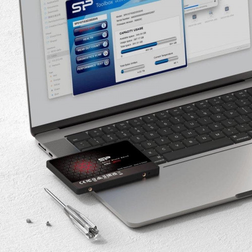 Disco Duro Silicon Power Ace A5X 1TB SSD SATA III 6Gb/s 7 mm SLC Cache