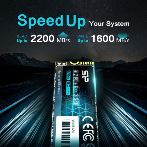 Disco Duro Silicon Power P34A60 2TB SSD M.2 PCIe Gen3×4