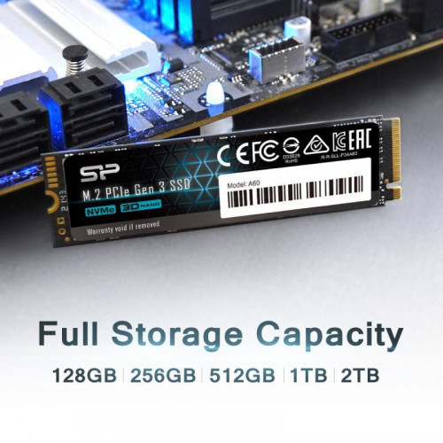 Disco Duro Silicon Power P34A60 2TB SSD M.2 PCIe Gen3×4
