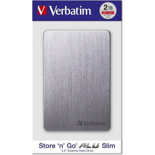 Disco duro Verbatim Store n Go Alu Slim